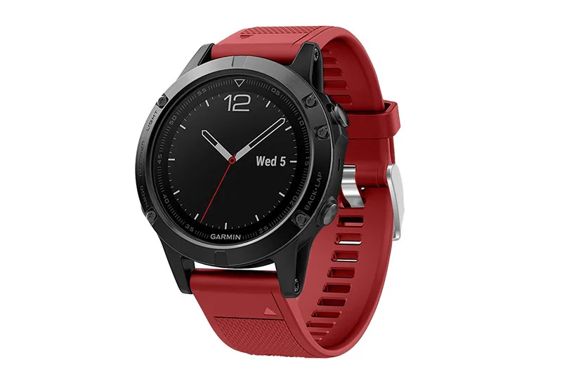 26 22 20 мм ремешок для часов Garmin Fenix 5X5 5S Plus 3 3 HR Forerunner 935 часы Quick Release силиконовый легкий ремешок на запястье