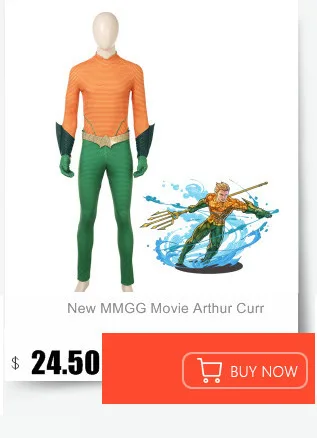 Athemis фильм Лига Справедливости Косплей Aquaman Косплей высококачественные костюмы на заказ