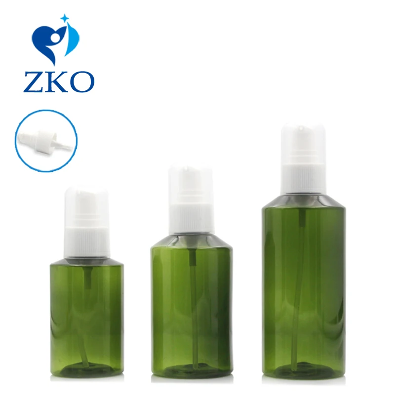 5 шт. пластиковые бутылочки с помпой для жидкого эфирного масла 100/150/200