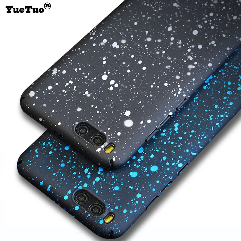 YueTuo case for xiaomi mi6 mi 6 3d bling glitter matte protective luxury original hard back ultra thin full cover coque phone |