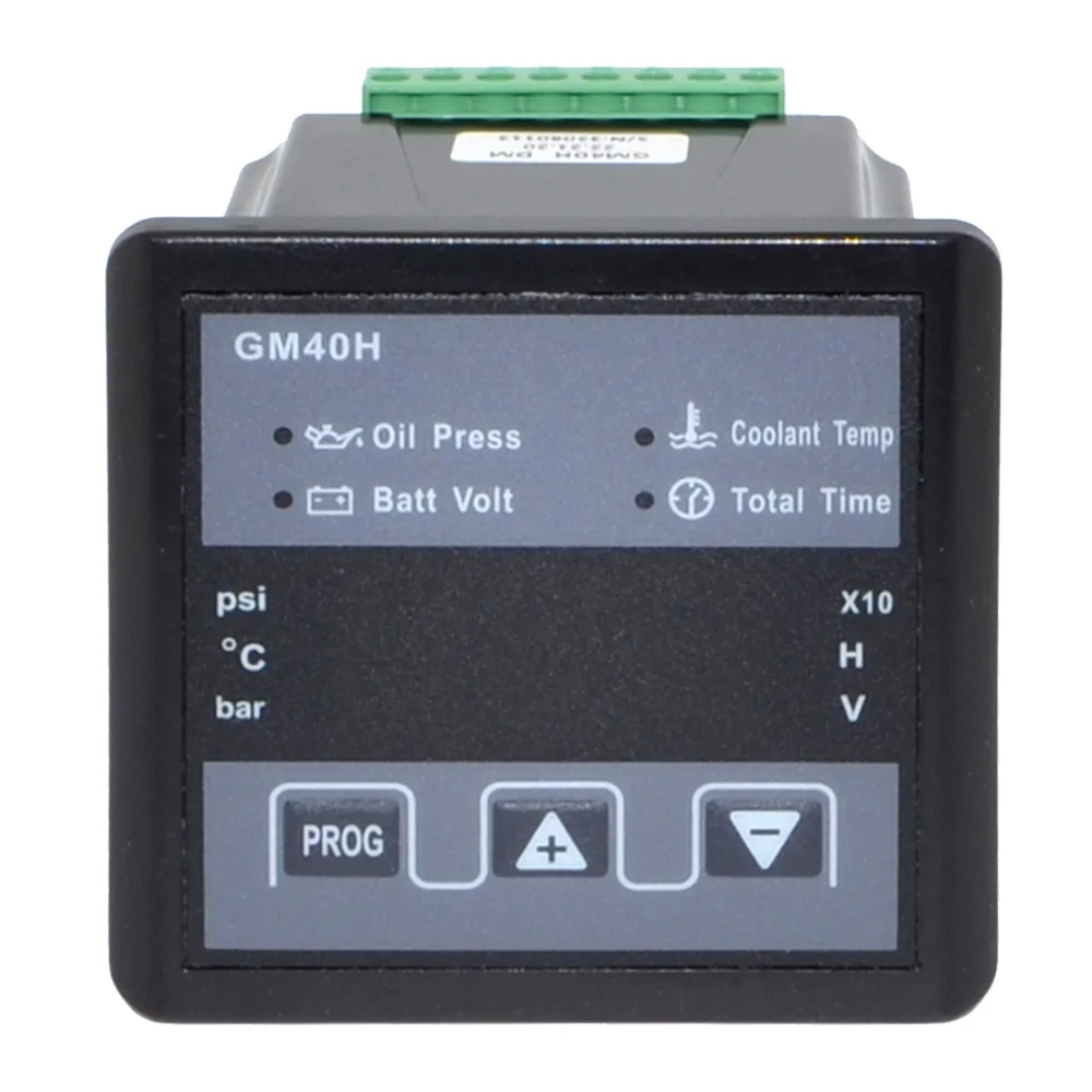 Цифровой многофункциональный измеритель температуры воды давления масла