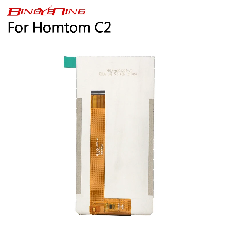 BingYeNing Новый оригинал для Homtom C2 ЖК дисплей Дисплей сборки Замена|Экраны мобильных