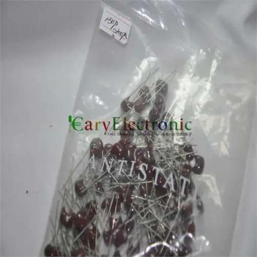 Оптовая продажа 200 шт длинные свинцовые новые серебряные слюды конденсаторы 150pF