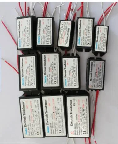 

1 piece metal Electronic Transformer 20W 40W 50W 60W 80W 105W 120W AC 220V to 12V For Panel Light & Crystal Lamp G4 Light Beads