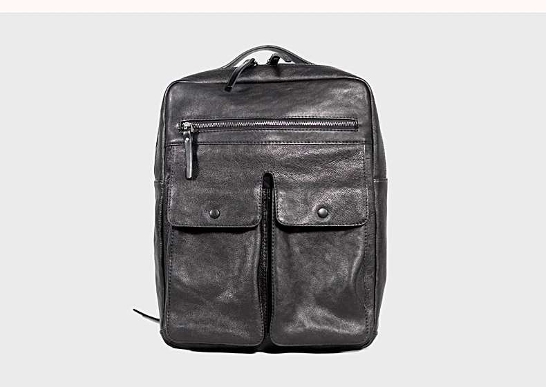 Первый слой из воловьей кожи Для мужчин рюкзак растительного дубления кожи путешествия рюкзак Повседневная сумка Для мужчин мешок компьютера рюкзаки
