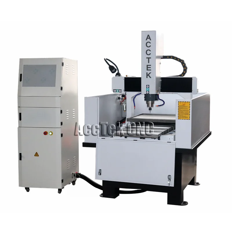Полу закрытый сверхмощный стальной структуры Мини 6060 cnc Металла