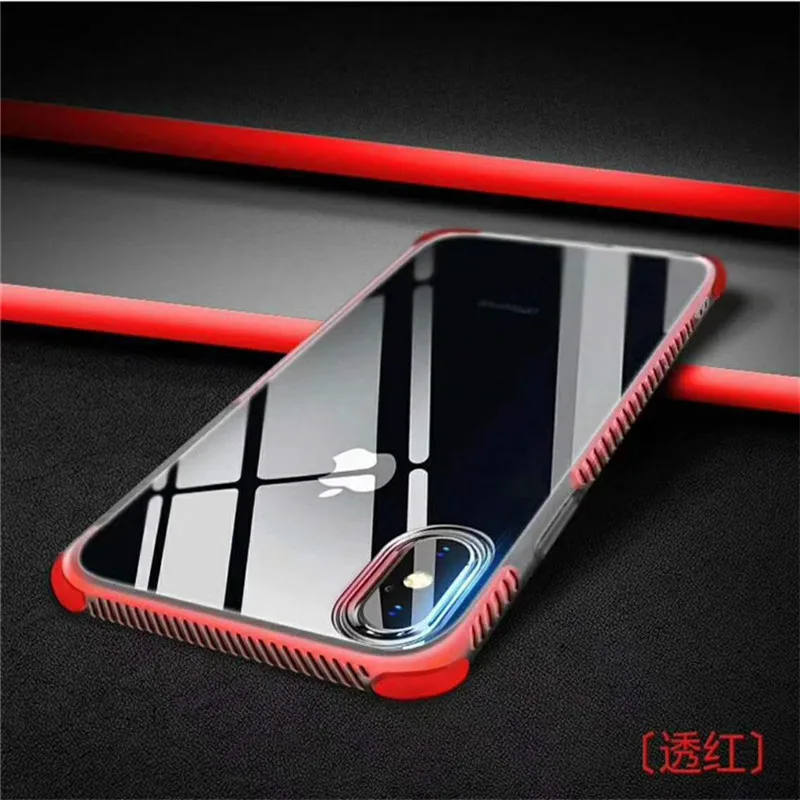 Cool Fashion Soft Phone Full Cover For Samsung GALAXY Note 8 S9 S8 Plus Double Colorful Edge Back Clear TPU TPE Case Fundas Capa |