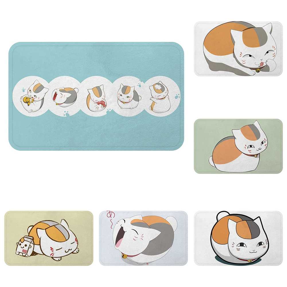 Нацумэ Yuujinchou мультяшный Кот аниме крутой коврик для ванной декоративные