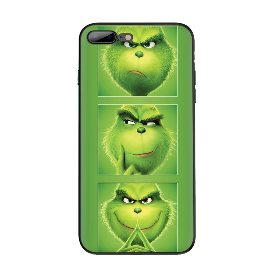 Зеленый Grinch клубный чехол для мобильного телефона TPU для iPhone 6 6s 7 8 Plus iPhone 11 Pro X XR XS Max XR SE 5 5S SE Защита Крышки