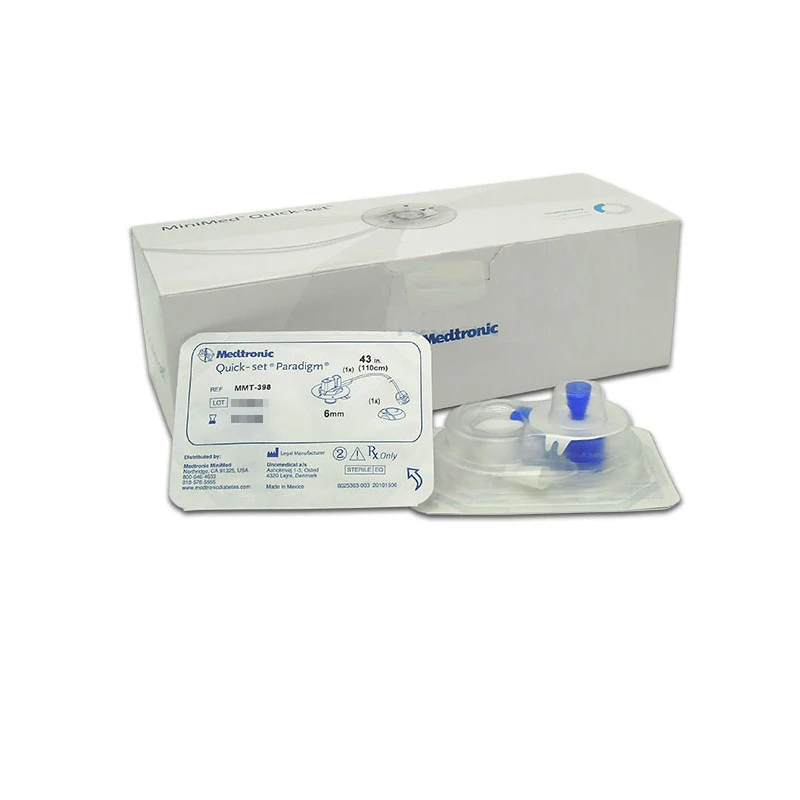Medtronic быстрый набор мягкая иголка катетер 396/7/8/9-1 шт. коробка 10 упаковок инсулиновая помпа расходные материалы инсулиновая помпа изделия медицинского назначения