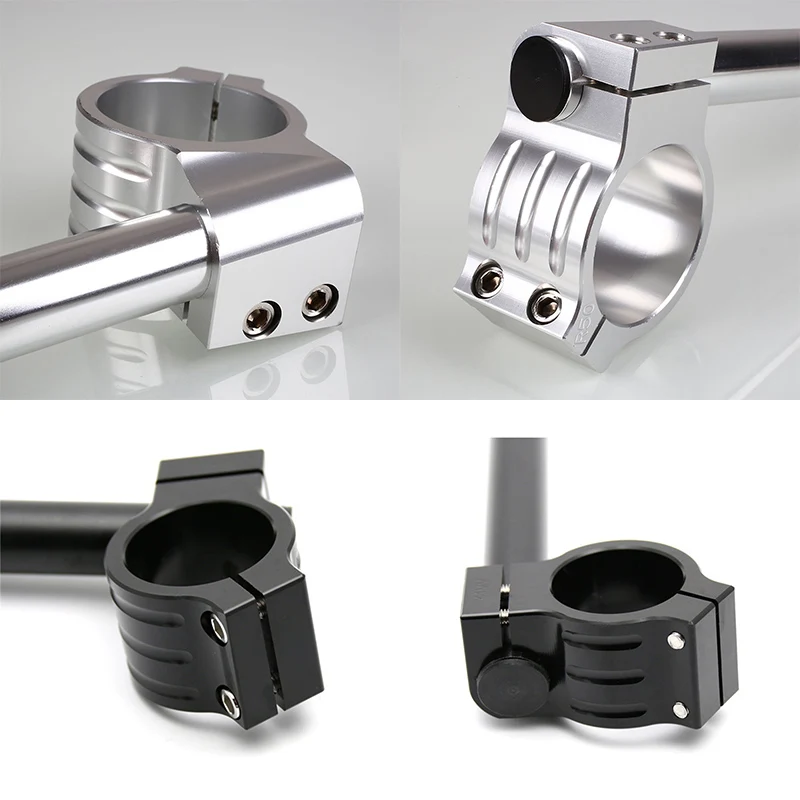 1 пара Универсальный алюминиевый сплав Мотоцикл CNC вилка трубка Регулируемый