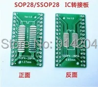 20 шт./лот SO/SSOP/SOIC/MSOP TSSOP28 / TSSOP20 поворотный DIP28 1 27 мм/0 65 мм Поворотный 2 54 IC адаптер