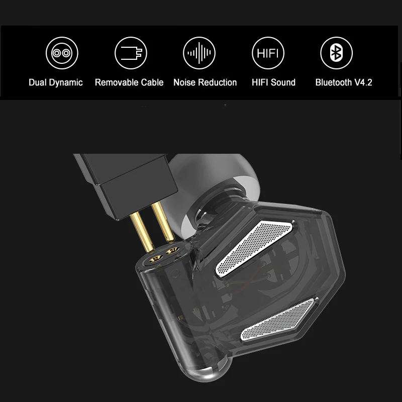 NVAHVA Hi Fi Беспроводной Bluetooth басовые наушники гарнитура съемные для iPhone Android Phone Game PC