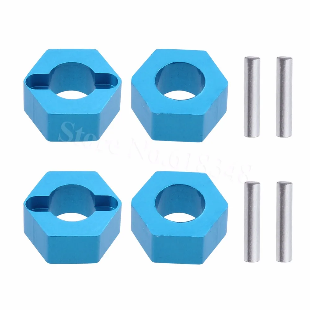 4 шт. Алюминиевые гайки для WLtoys A979 7 мм с шестигранным креплением|truck parts|wheels for