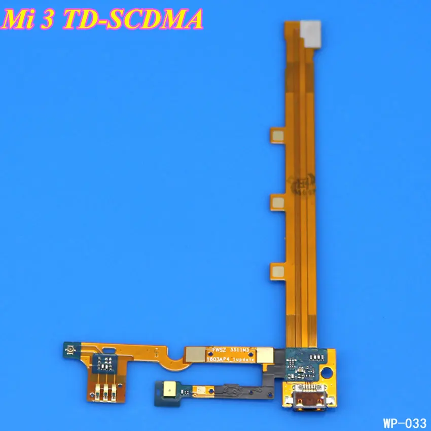 ChengHaoRan 1 шт. для Xiaomi Mi3 Mi 3 M3 запасные части порт зарядной USB док-станции + микрофон