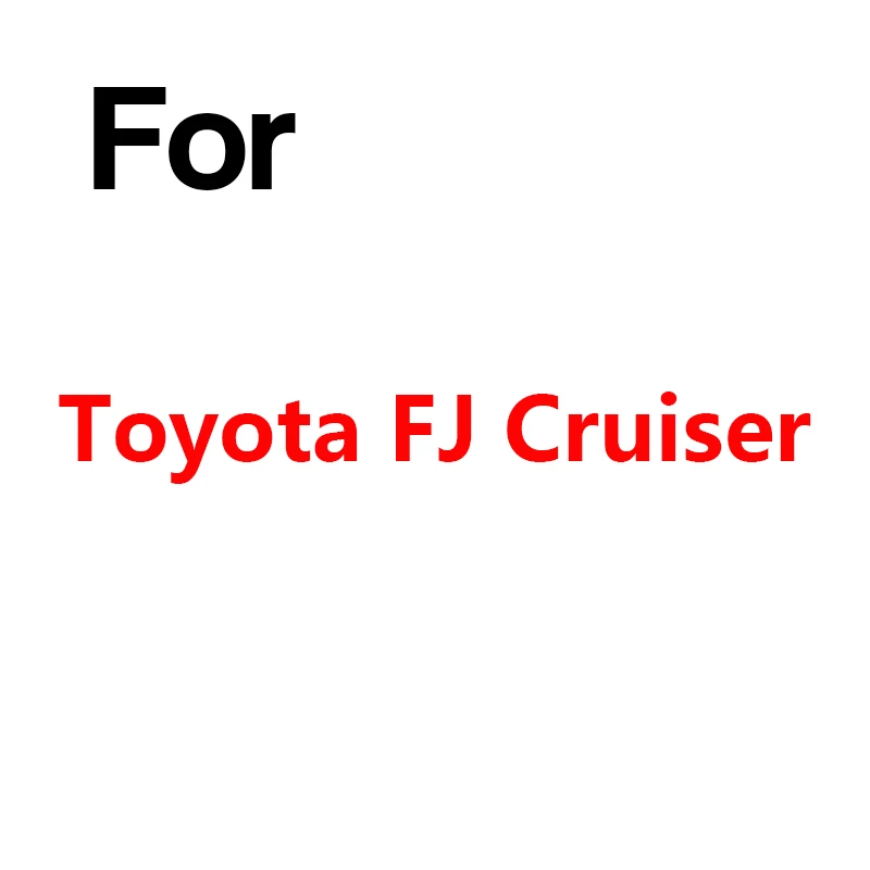 For FJ Cruiser Buildreamen2 покрытие автомобиля, защита от солнца, снега и дождя; зимние Защитная крышка Водонепроницаемый для Защитные чехлы для сидений, сшитые специально для Toyota Corolla Highlander E'Z 4runner FJ Cruiser для Toyota Alphard/Vellfire - Название цвета: For FJ Cruiser