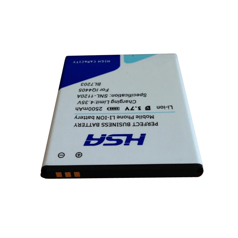 Новый аккумулятор 2500 мАч BL7203 для Телефона Fly IQ4405 IQ4413|mobile phone battery|phone batterybattery for |