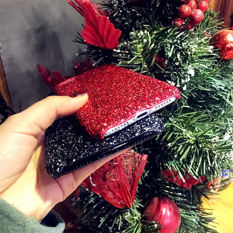 Racahoo Bling Блеск Звезды Телефонные Чехлы для Apple IPhone X 10 8 7 Plus чехол diamond ПК Жесткий