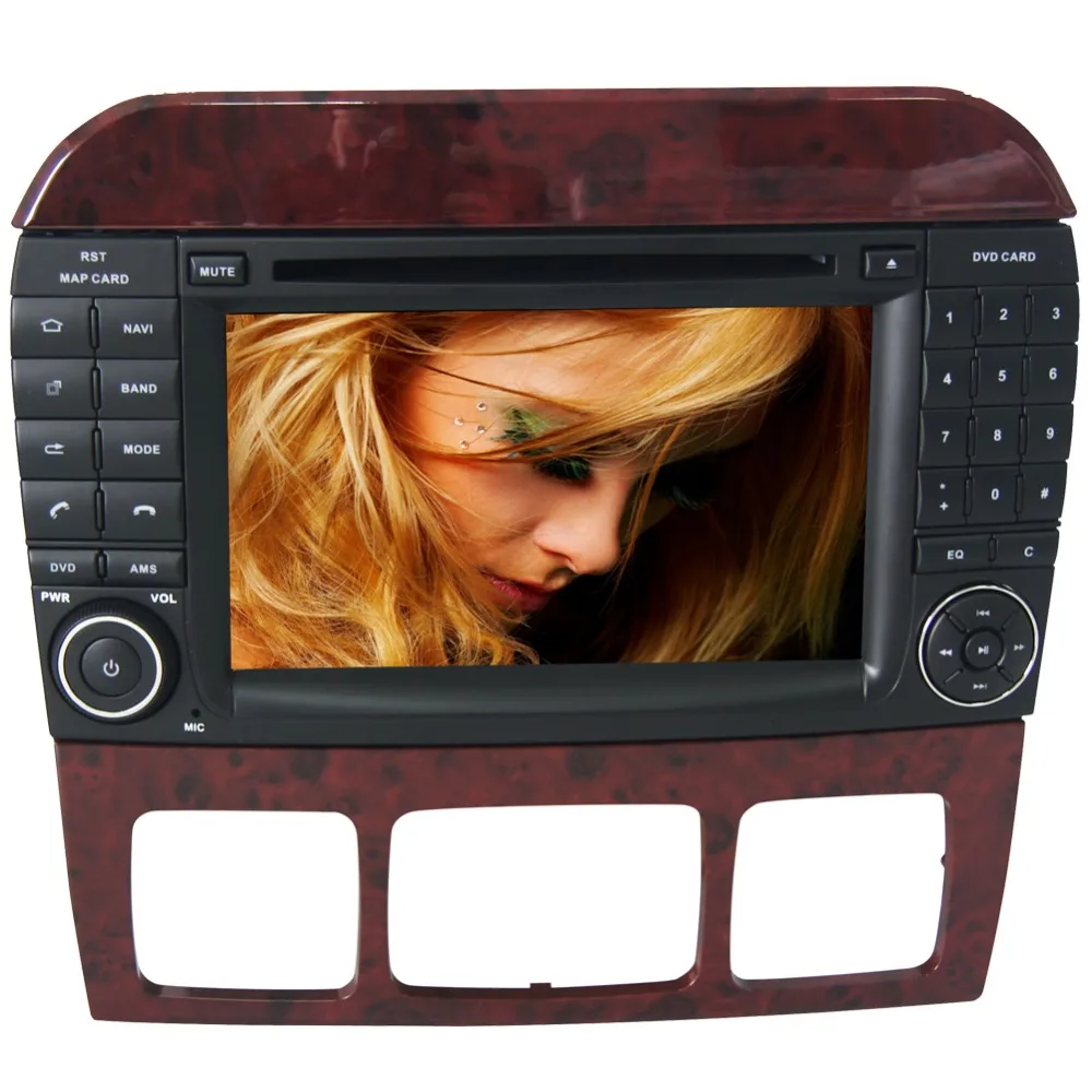 7 &quotHD 1024*600 Android 6 0 Автомобильный DVD GPS Радио Видео плеер для Mercedes Benz S CL Class W220 W215 S280