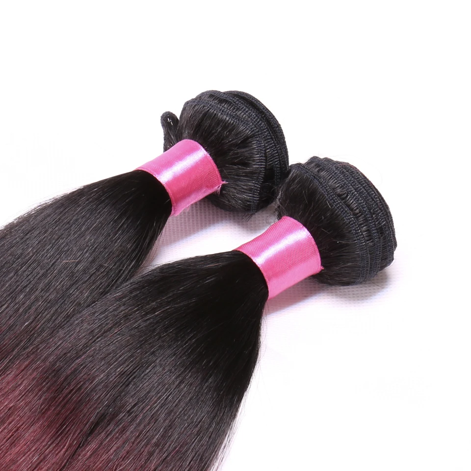 3 пучка бразильских волос для наращивания цвет Бургунди|Пучки объемные 3/4| |