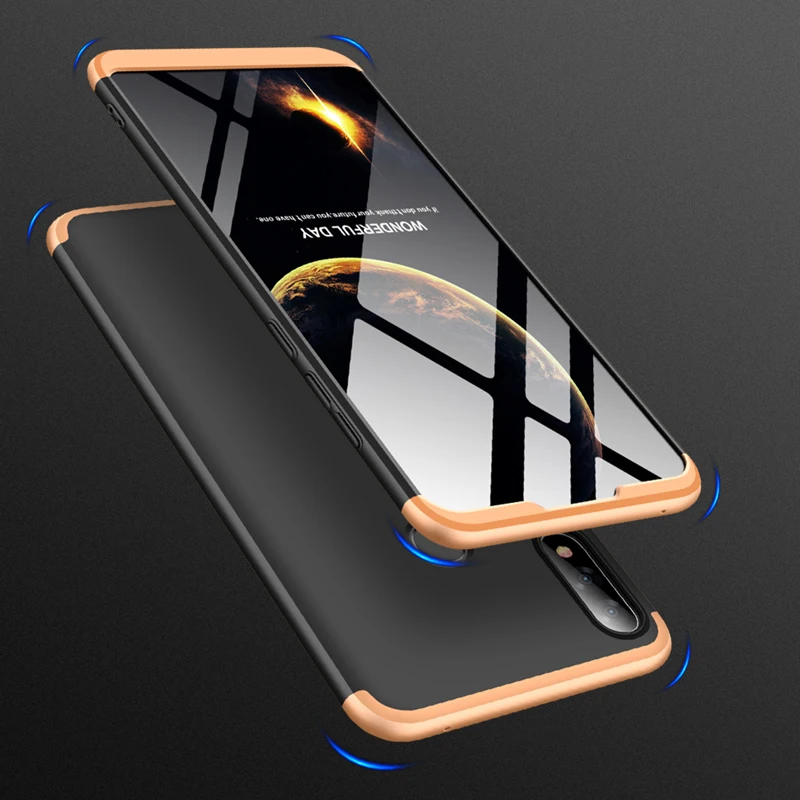 Luxury Hard Phone Case For ASUS Zenfone Max Pro M2 ZB631KL Back Cover 3 in 1 Matte Detachable Shockproof Protection Coque | Мобильные