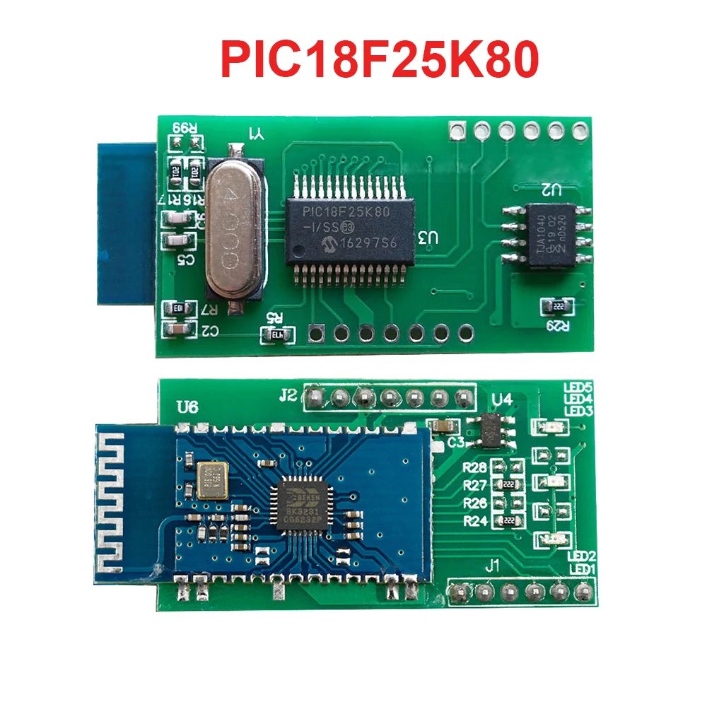 Лучший Супер Мини ELM 327 Bluetooth V1.5 Диагностика авто с реальным PIC18F25K80 OBD2
