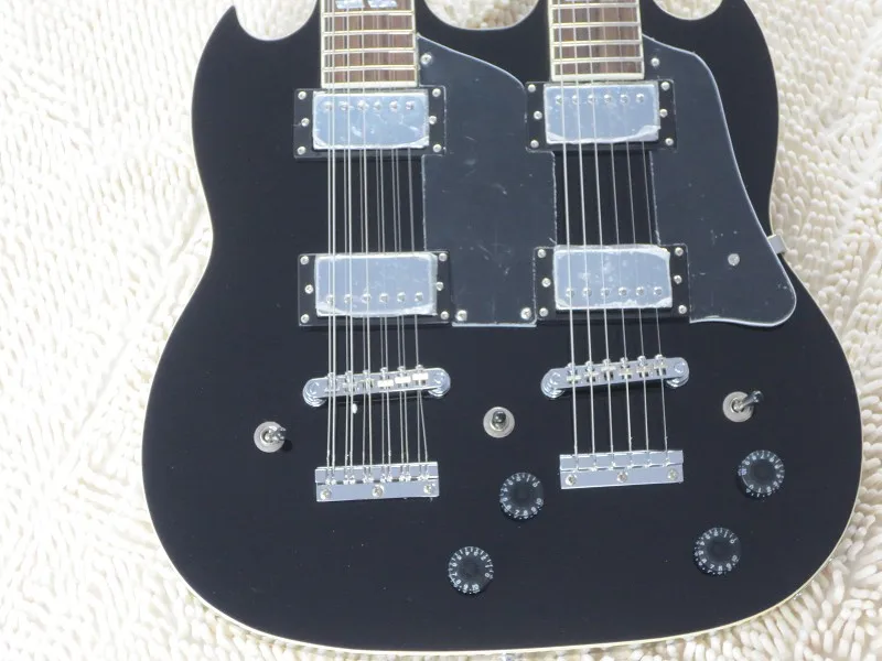 Бесплатная доставка большой высокое качество G Custom Shop Двухместный Шеи 6 + 12 Строки