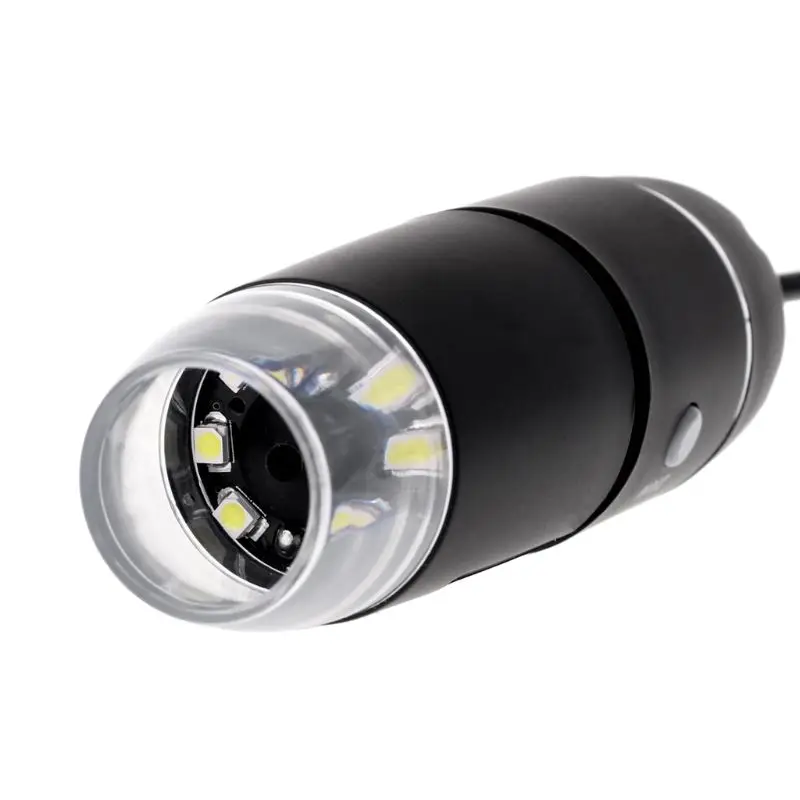 1000X USB цифровой микроскоп с камерой эндоскоп 8LED Лупа с металлической подставкой для Windows
