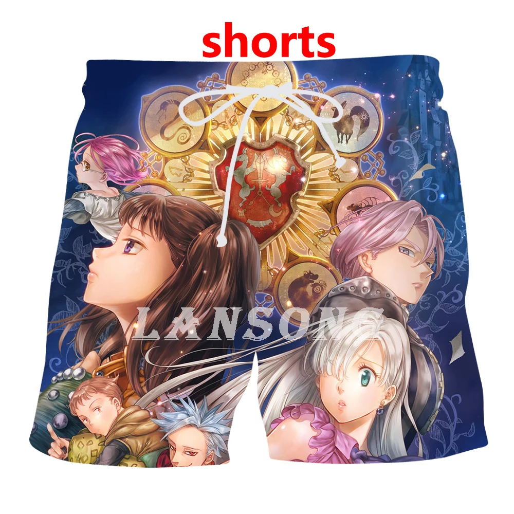 Nanatsu no taizai 3d печати hoody/футболка/Толстовка/брюки для девочек мужчин веселое Harajuku