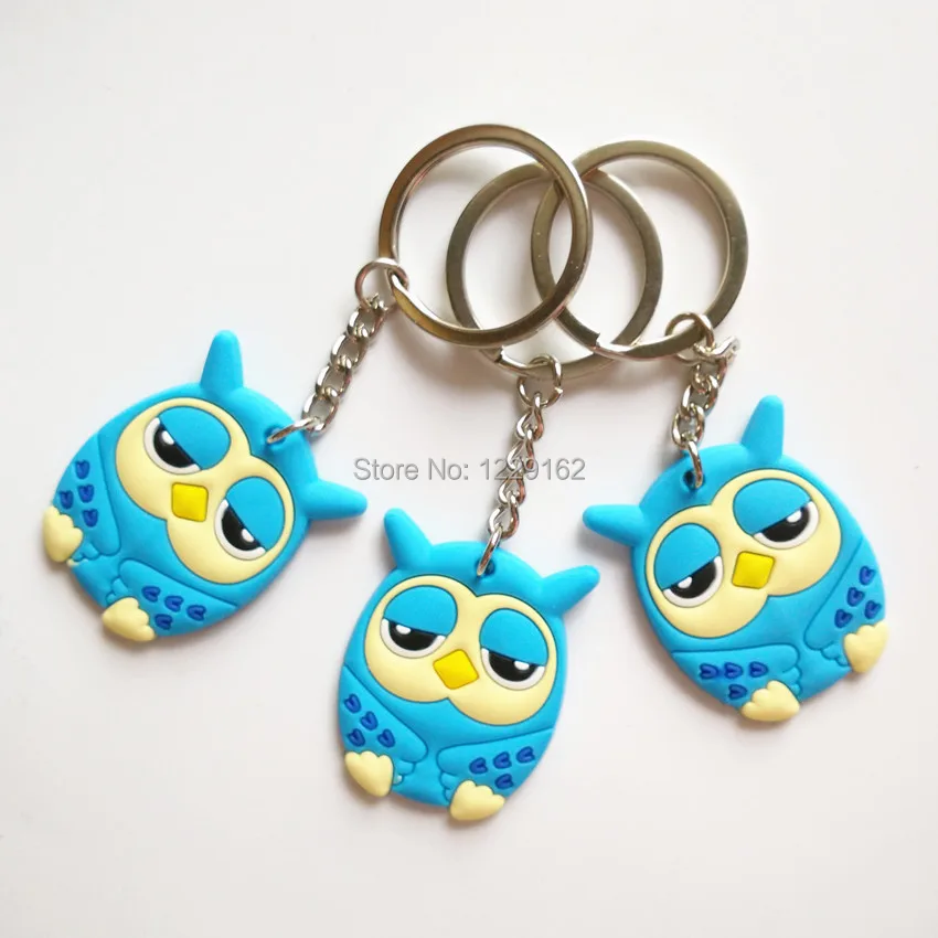 Бесплатная доставка 3 шт./лот ПВХ мультфильм сова детский подарок Креативный