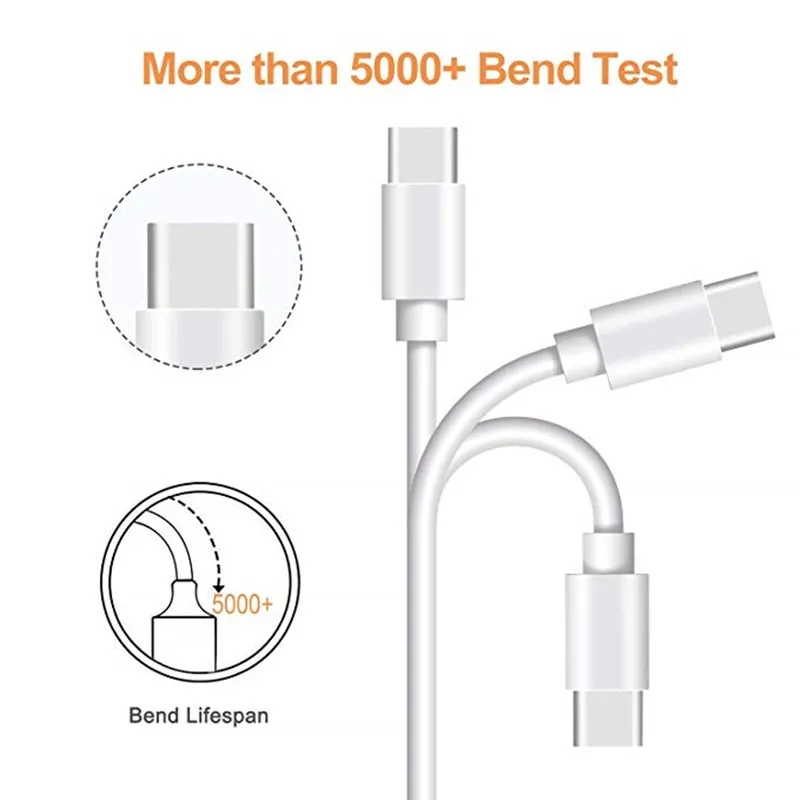 Штепсельная Вилка европейского стандарта США 1 м Type-C USB кабель для зарядки Huawei P30