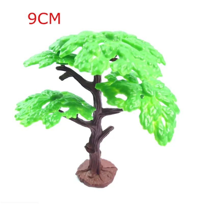 

2021 Hot 2Pcs Plastic Model Trees Train Scenery Landscape Railway Park Pine Architectural Model Supplies Building Kits Toys