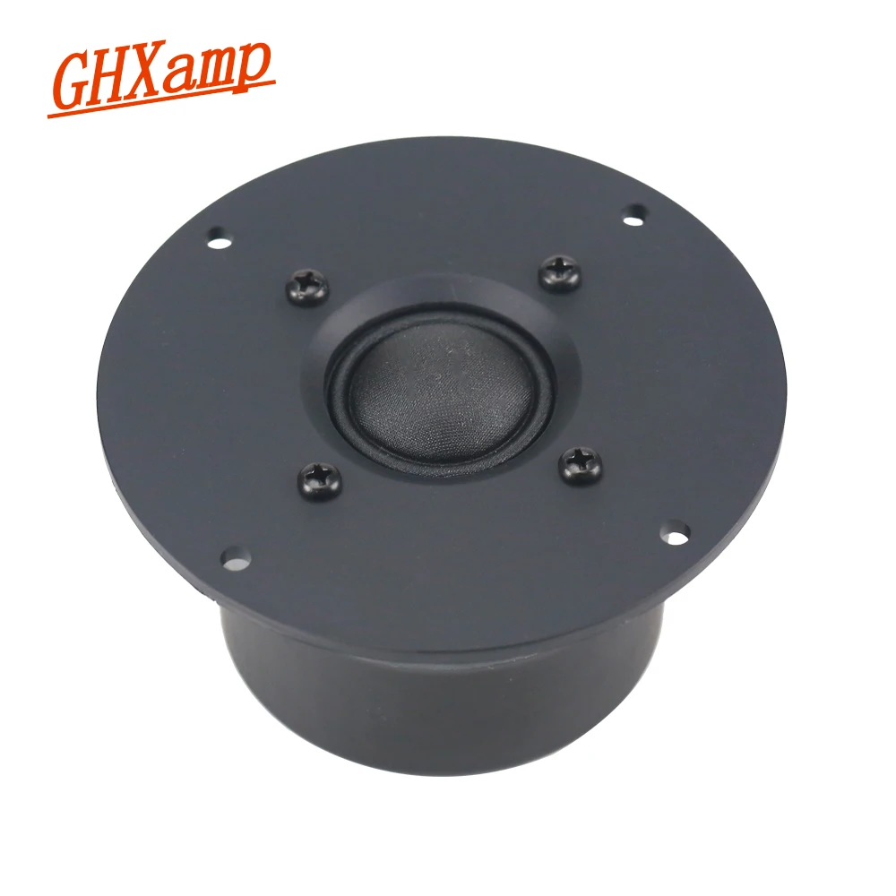GHXAMP 4 дюйма 4Ohm 25 Вт купольный твитер динамик шелковая Тройная пленка для творчества домашний кинотеатр аудио звук Высокая частота HIFI 1 шт