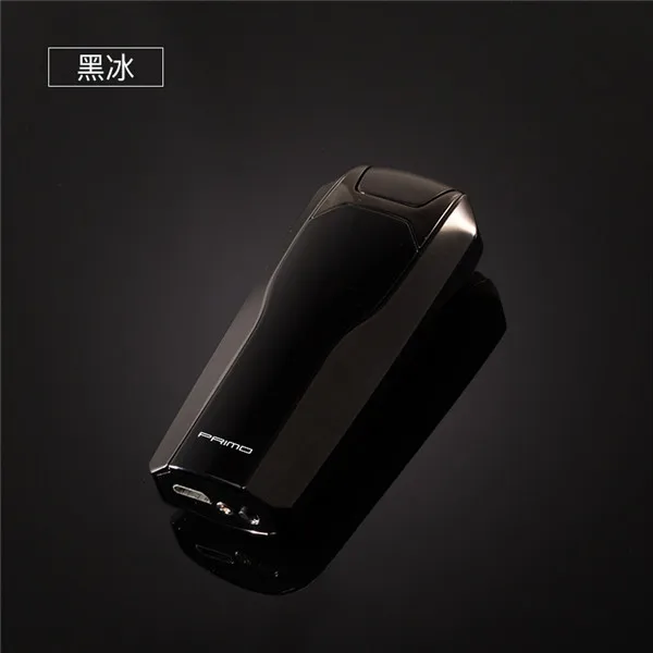 ice black Подвешивающее зажигание Arc электронная USB электрическая Предотвращающая потерю Зажигалка для подарка на день рождения и свадьбу зажигалки с bluetooth - Цвет: ice black
