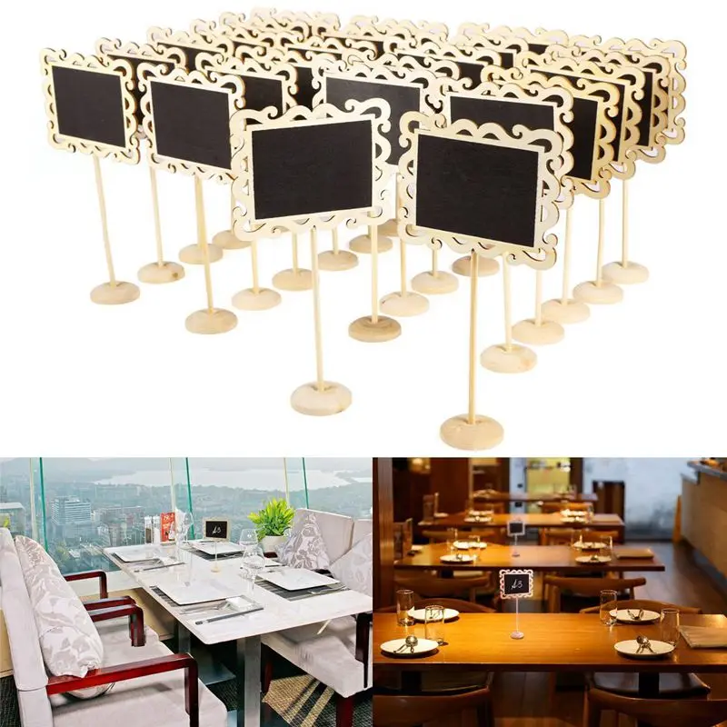 Мини доска для сообщений из 24 комплектов свадебной вечеринки|Классная доска| |