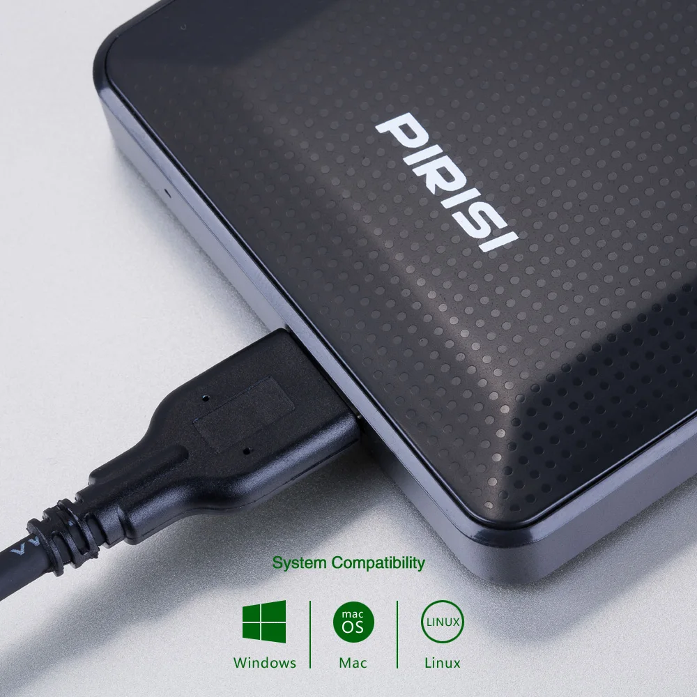 PIRISI 2 5 ''тонкий внешний жесткий диск 500GB 1 ТБ USB3.0 портативный HDD совместимый с Xbox