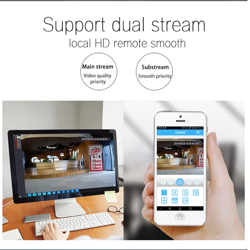 Jvtsmart AHD DVR 4 канальный 8 видео Регистраторы 5in1 CCTV TVI CVI аналоговый IP Гибридный