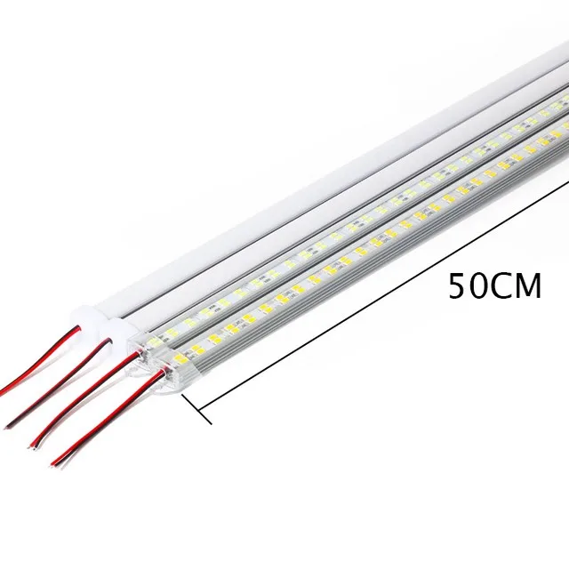 DC12V 5730 освещение для шкафа кухонный свет светодиодная полоса двухрядная