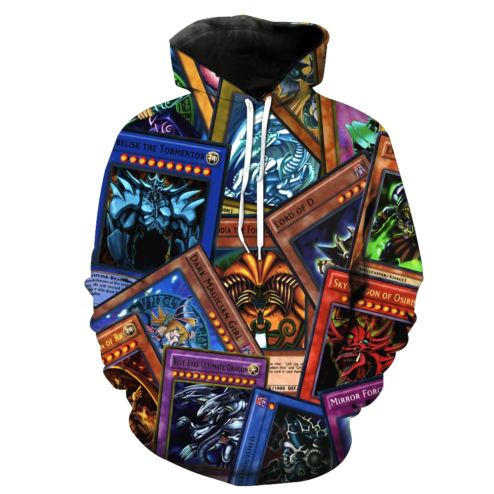 

2019 New Fashion Sweatshirt Men / Women 3d Hoodies Print Game Poker cards pattern Slim Unisex Slim Stylish Hooded Hoodies