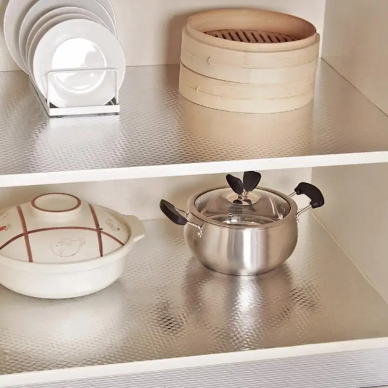 Кухня доказательства масла Водонепроницаемый стены Стикеры Алюминий Фольга