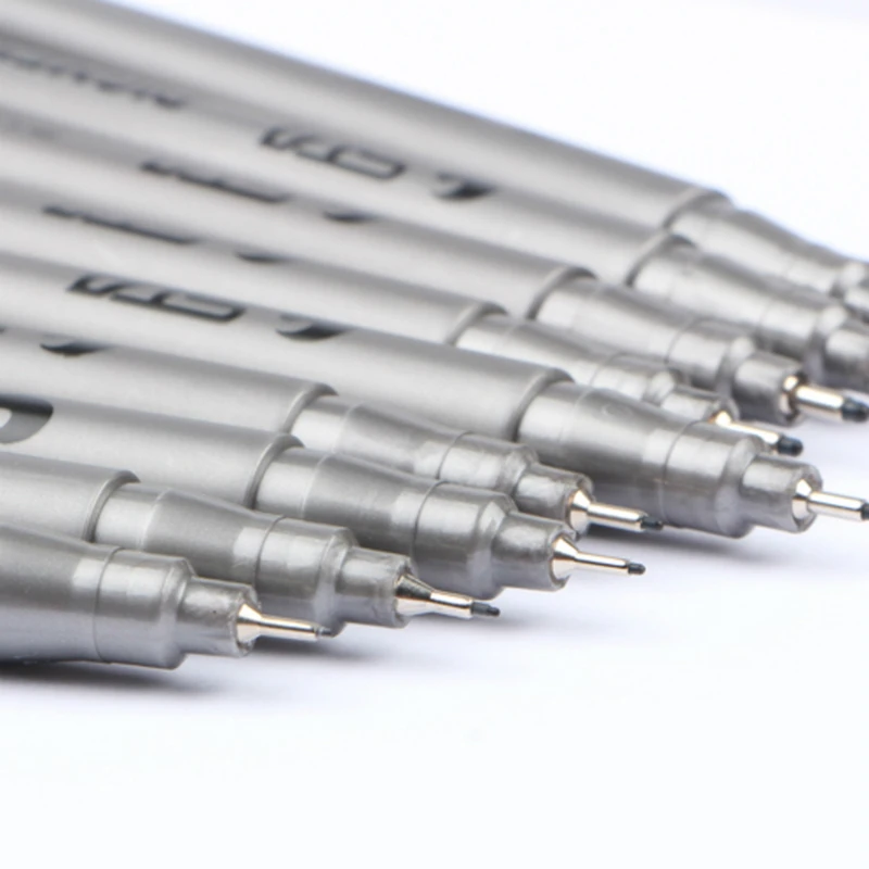 Маркеры на водной основе 9 размеров художественные канцелярские