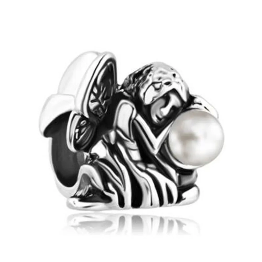 Бесплатная доставка бусины шармы сделай сам с пресноводным жемчугом сказочным