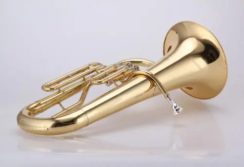 

3-key Piston valve Euphonium Gold lacquer Brass Stainless steel Valves