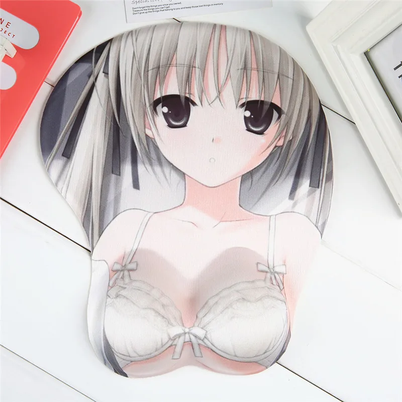 FFFAS, мультяшный 3D коврик для мыши, силиконовый коврик для запястья, Япония, Корея, аниме, коврик для мыши, грудь, рука, сопротивление, коврик для мыши, ТАПИС де сурис