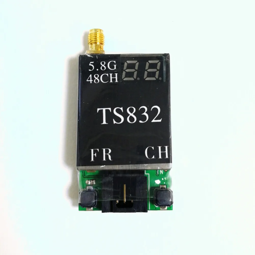 FPVOK TS832 FPV 5,8 ГГц 600 мВт 48CH AV передающий(TX) модуль с RP-SMA антенной для камеры SJCAM Gopro Xiaomi Yi FPV