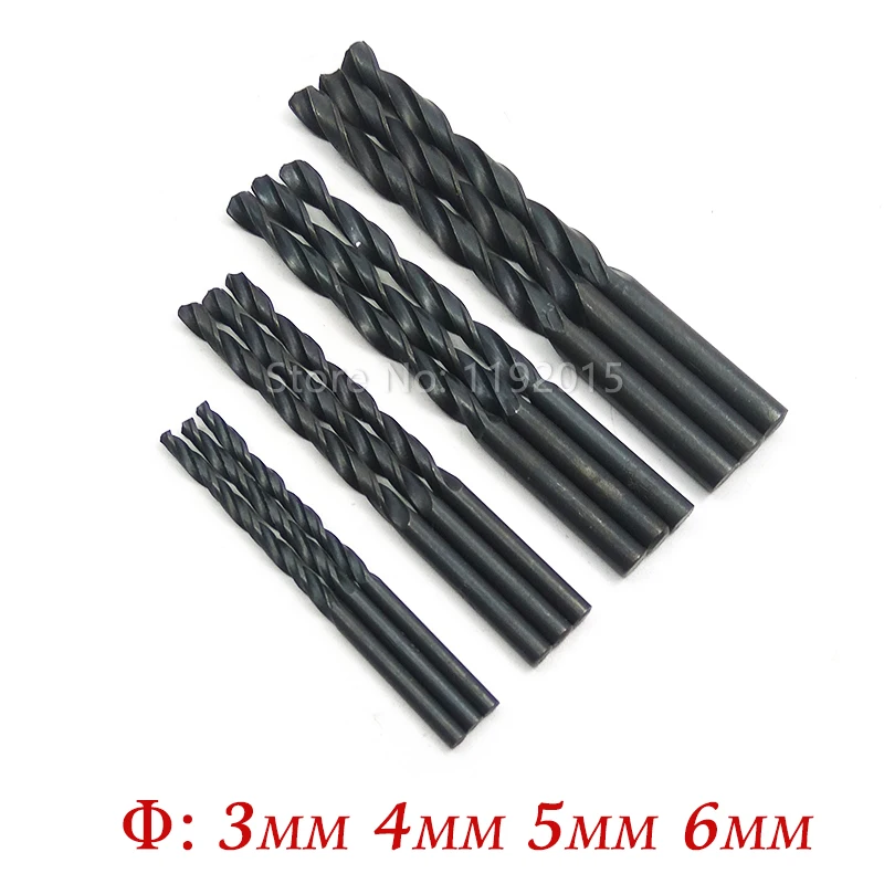 1 шт. набор сверл из быстрорежущей стали материал углеродистой ручное черное