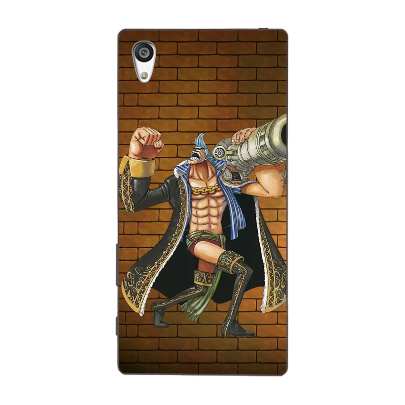 Японского аниме коллаж one piece Луффи Лафит ТПУ чехол мягкий для Sony Xperia E3 E5 M2 4 5 T3 X XA1 XZ