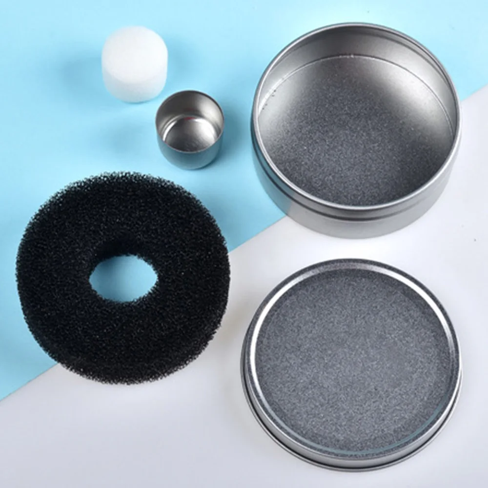 Очищающая губка для удаления цветов сухая чистка коробка теней век Кисть макияжа