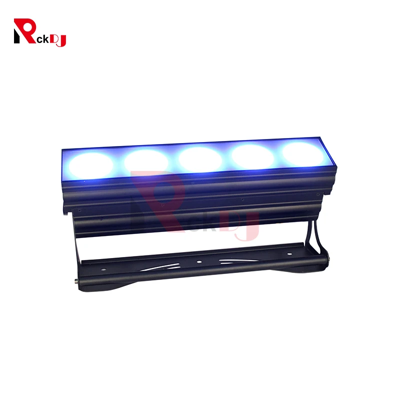 dj light 4pcs 5DOT 30W RGBW 4in1 COB High Power Wall Washer stage Led Bar Light for disco | Освещение
