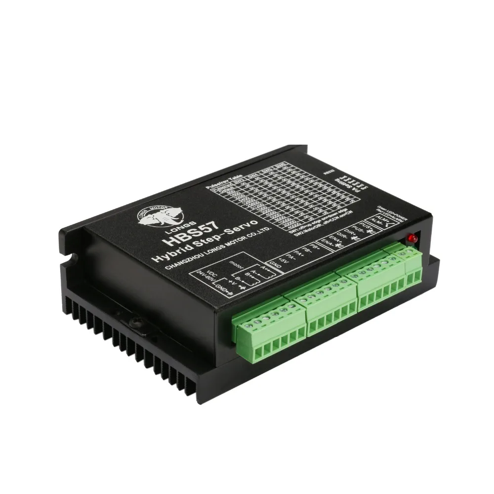 NEMA23 замкнутый шаговый двигатель 2.2N.M 4A 1000 линия 23SSM8440-EC1000 и серводвигатель HBS57 |